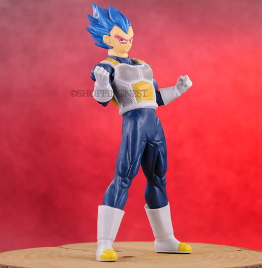 DBZ Anime Vegeta Super Saiyan BlueGod Self Standing Action Figures | 17 CMS |A