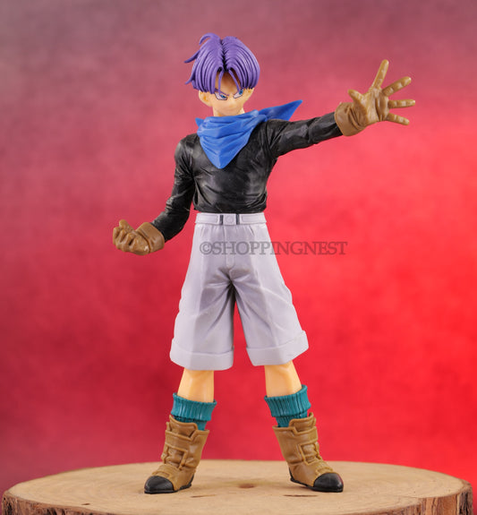 Anime DBZ Trunks Super Saiyan Self Standing Action Figures PVC Anime | 17 CMS |