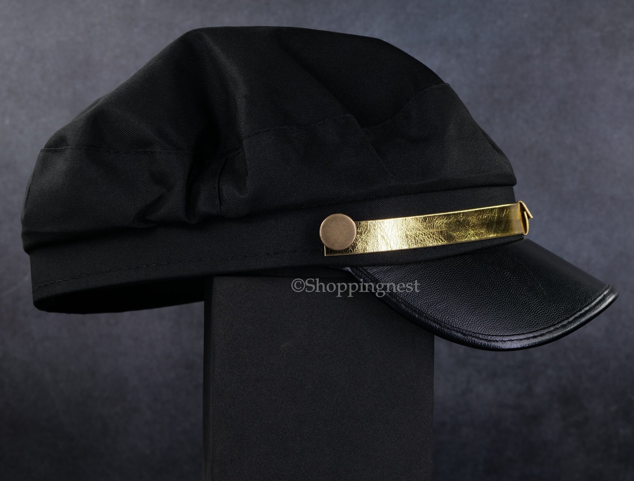 JoJo's Bizarre Adventure Anime Jotaro Kujo’s Cap Black For Cosplay Halloween Unisex