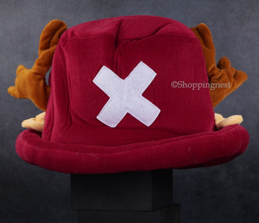 One Piece Themed Tony tony chopper Hat plush Cap For Cosplay model 4