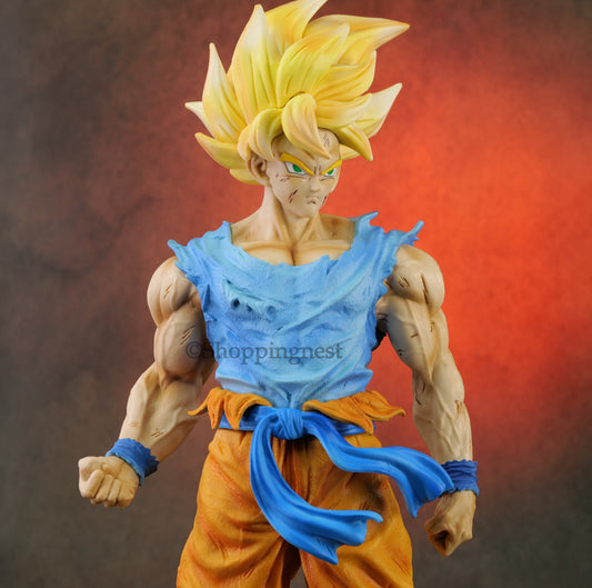 Dragon Ball Z Super Saiyan Son Goku Excellent 43 Cms Action Figure Anime Model Statue Toy Collectibles Gift