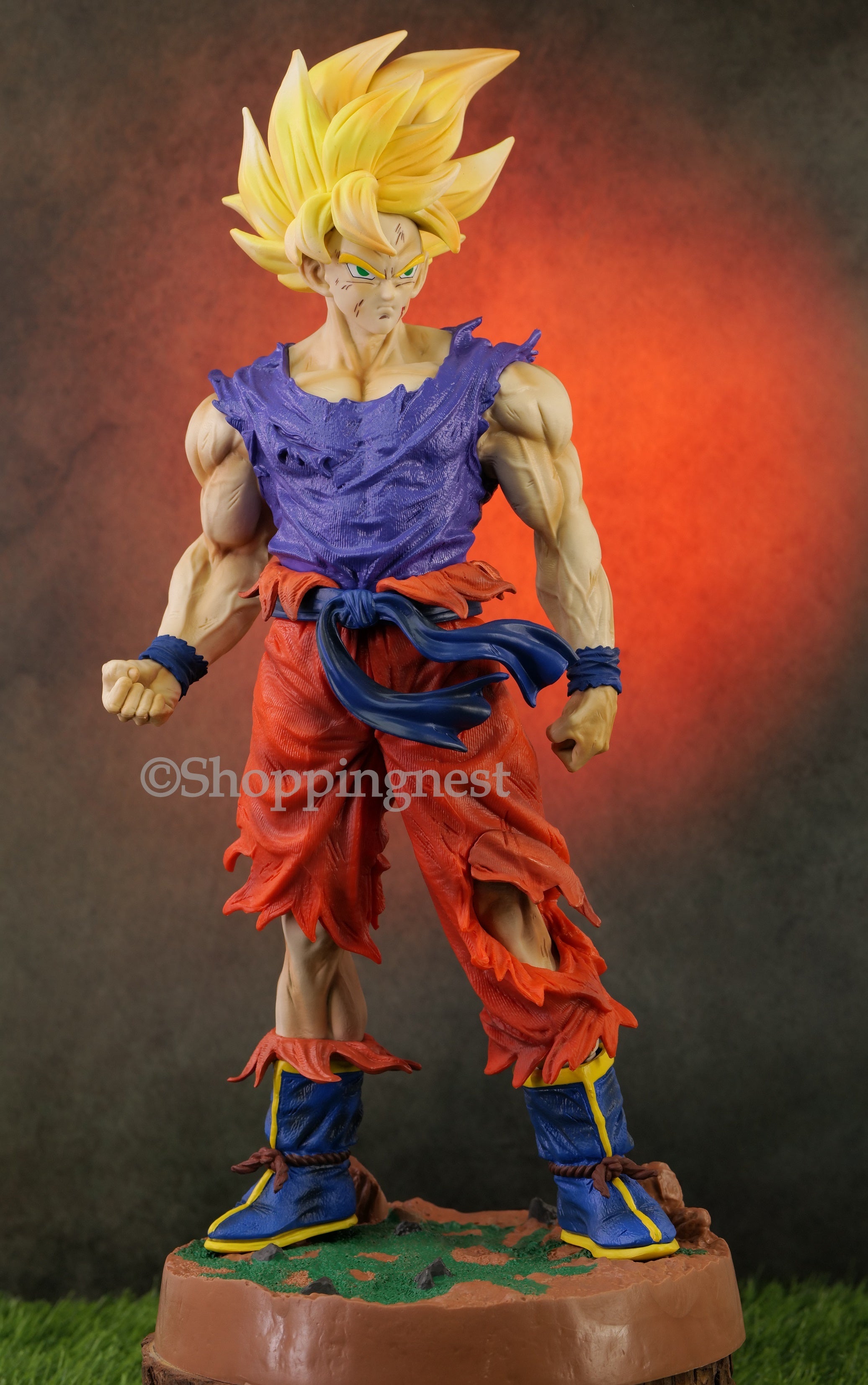Dragon Ball Z Super Saiyan Son Goku Excellent Action Figure Anime Mode