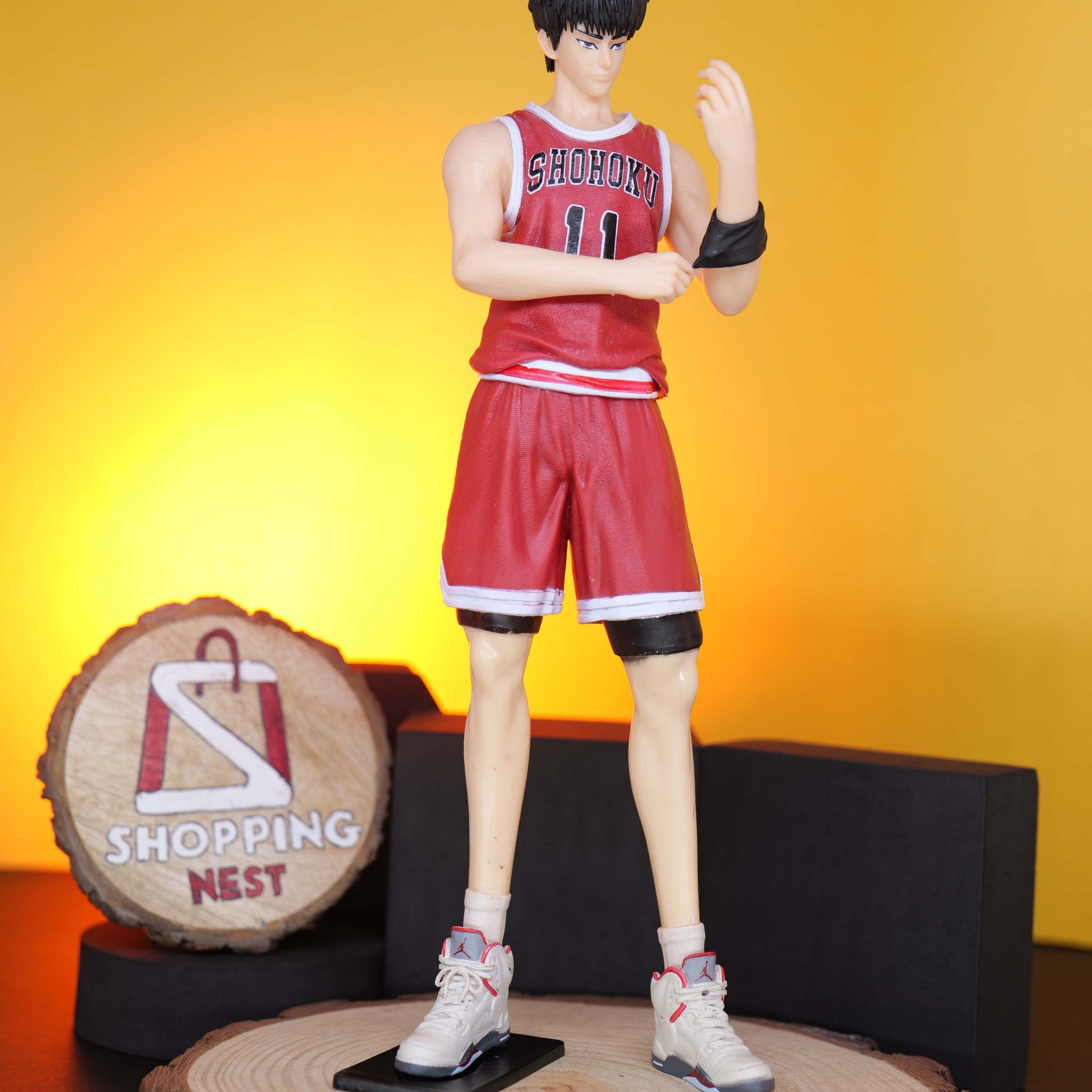 Anime Slam Dunk Shohoku 11# Kaede Rukawa PVC Action Figure – 31 cm