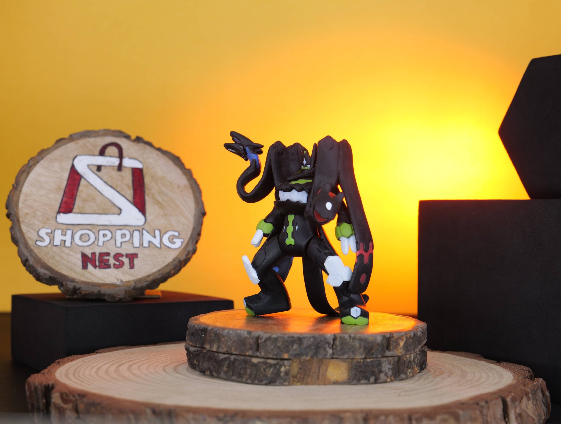 Zygarde Perfect Form 100% |PVC| Pokémon Moncolle EX Action Figure - 11 CM RIGHT 