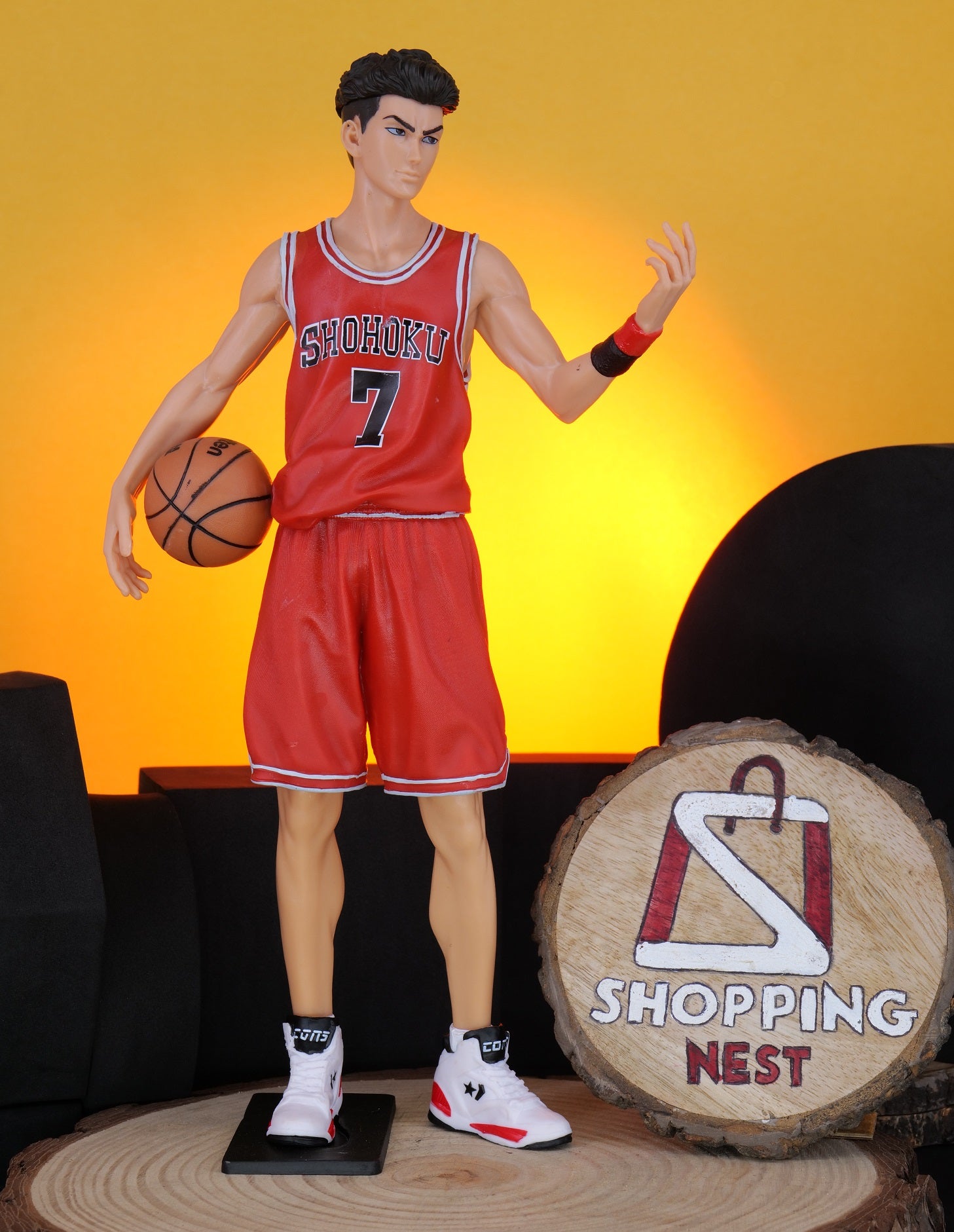 Slam Dunk Ryouta Miyagi Basketball Action Figure (20 cm) |PVC| – Anime Collectible by ShoppingNest