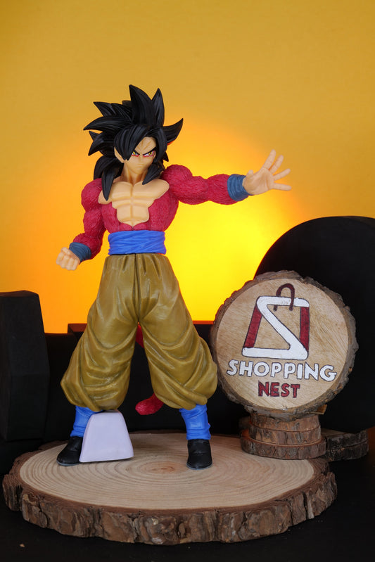 GOKU SSJ4 FIGURE FRONT SIDE