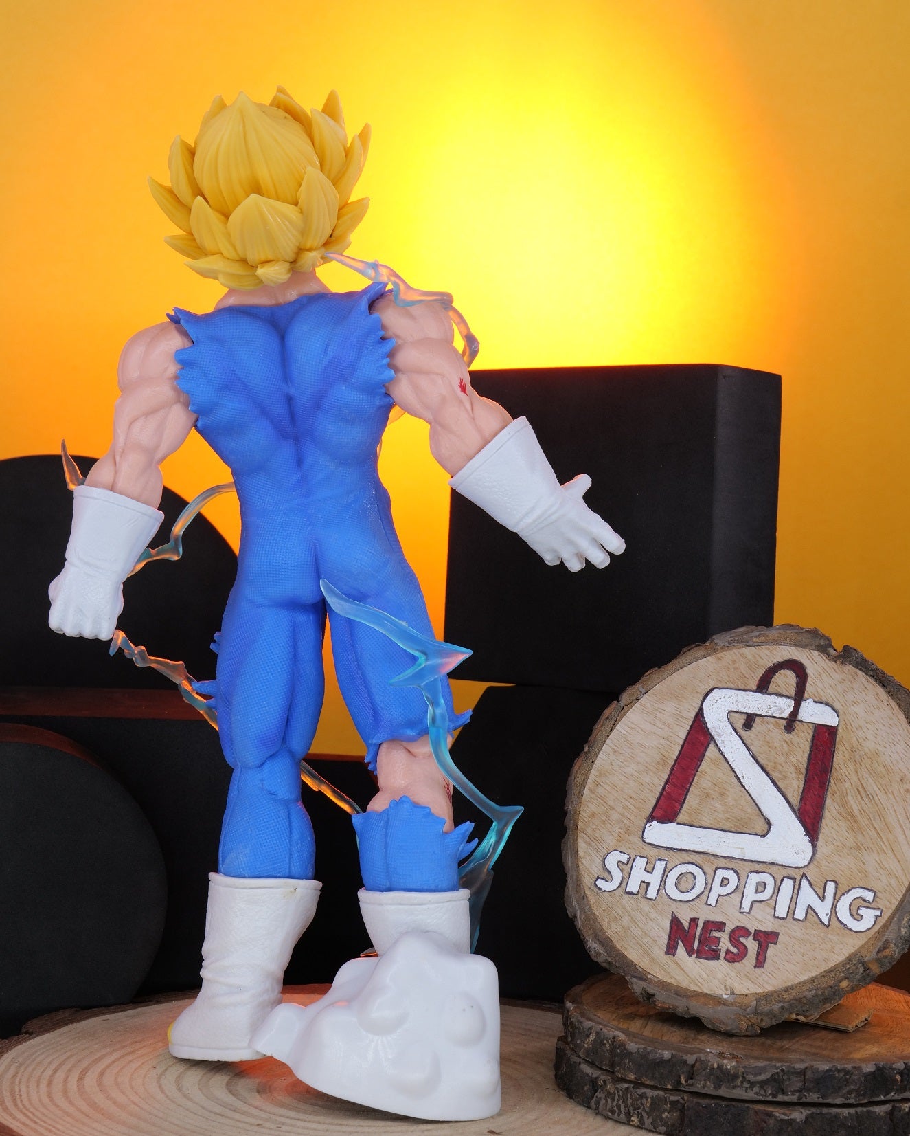 VEGETA POWER FIGURE BACK 30 CM 