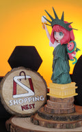 ANYA STATUE OF LIBERTY FIGURE LEFT SIDE