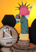 ANYA STATUE OF LIBERTY FIGURE BACK SIDE