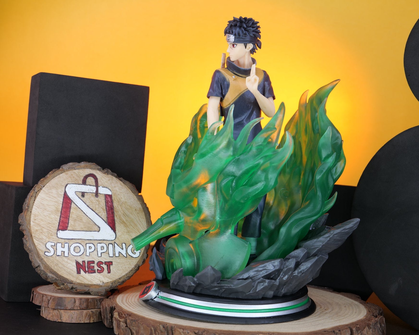Anime Naruto GK Sharingan Susanoo Uchiha Shisui Manga Statue Figurines |PVC| 25cm RIGHT SIDE