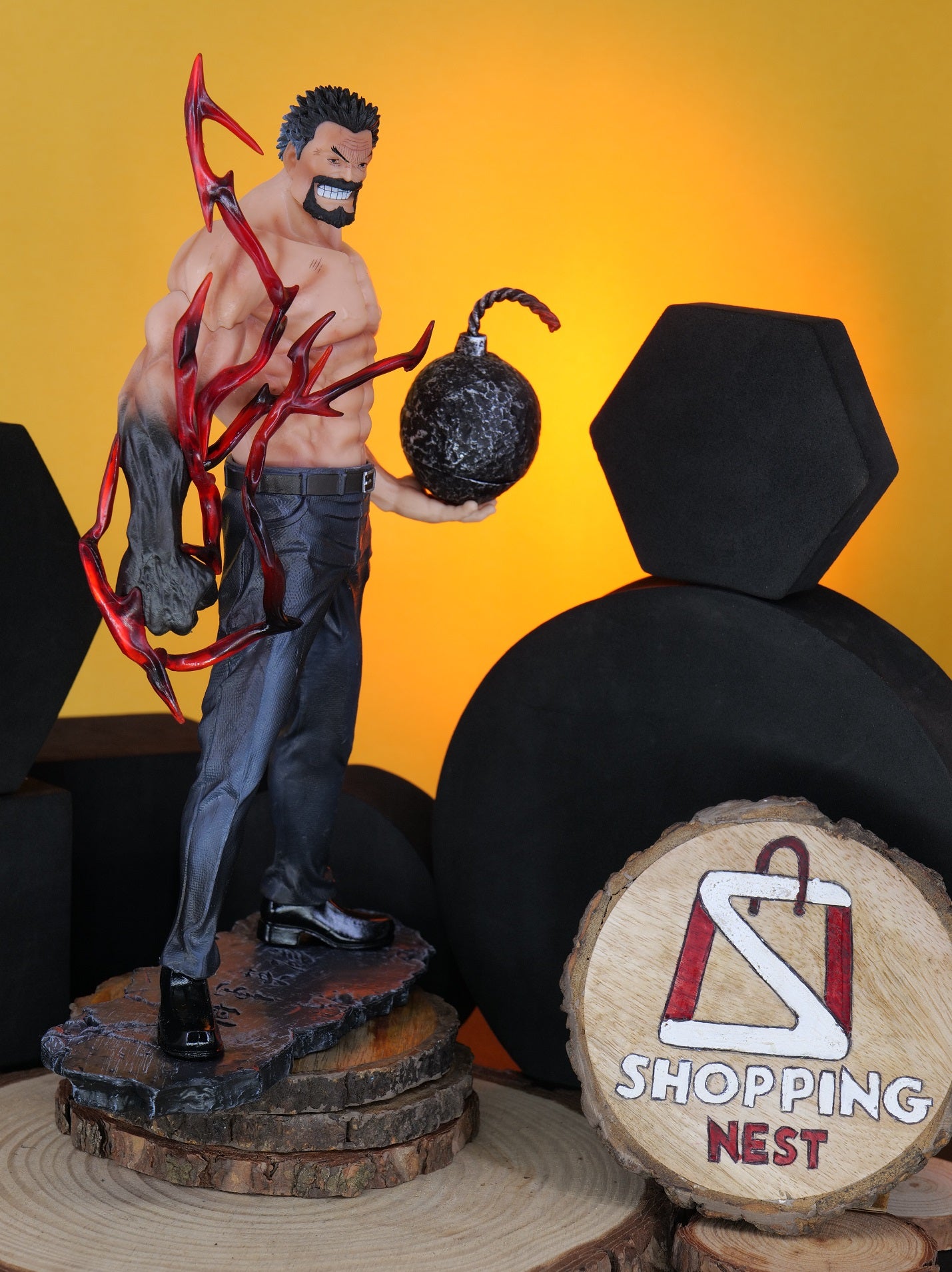  Monkey D. Garp ACTION FIGURE RIGHT SIDE