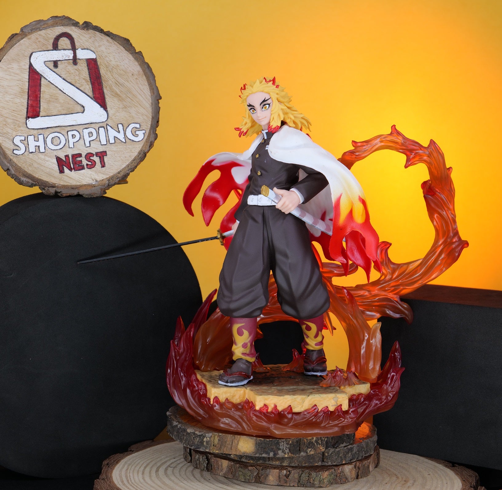 fire Rengoku Kyoujuro FIGURE LEFTSIDE 