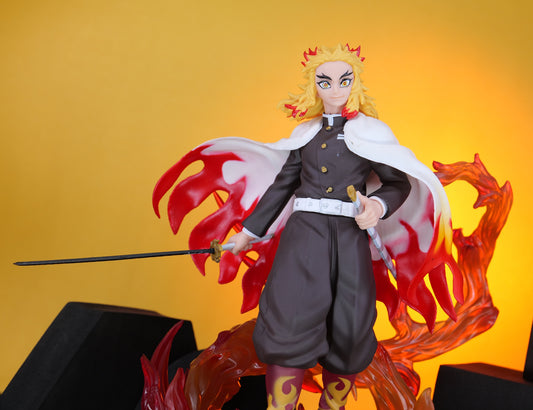 fire Rengoku Kyoujuro FIGURE FRONT SIDE 