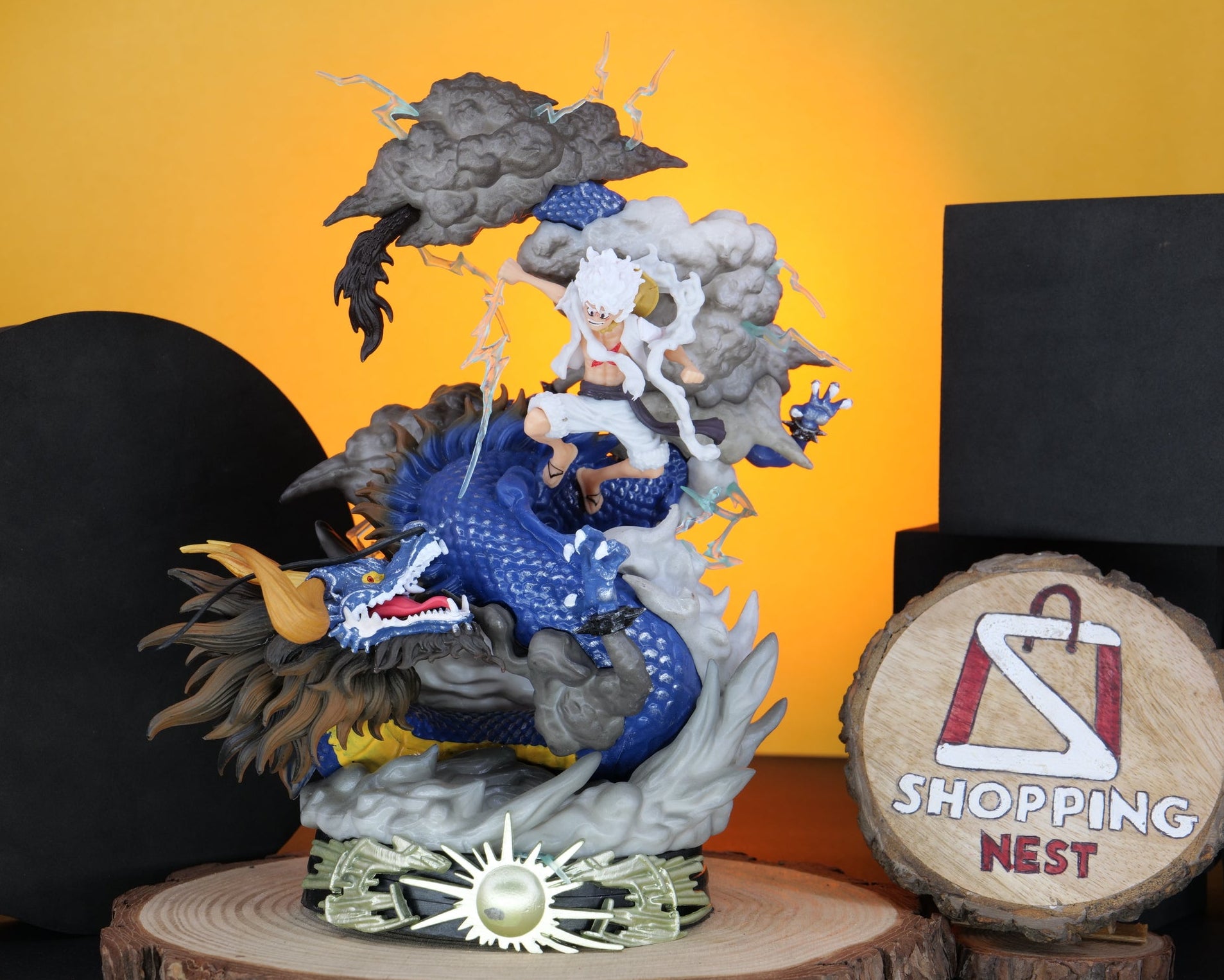 Luffy Gear 5 Vs Kaidou One Piece 23cm FRONT