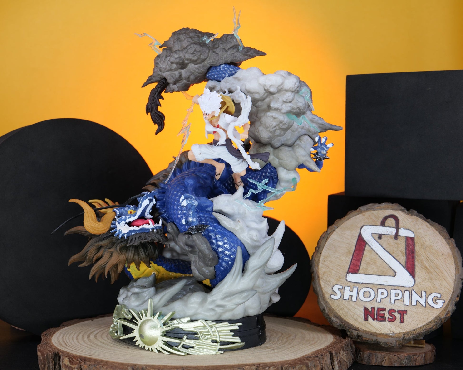 Luffy Gear 5 Vs Kaidou One Piece 23cm FRONT