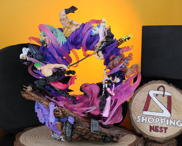 Anime Figure |PVC| One Piece GK Zoro Emperor Deputy Heir to the Throne Hades Onijima Action Figures Collector's Model 23cm FRONT