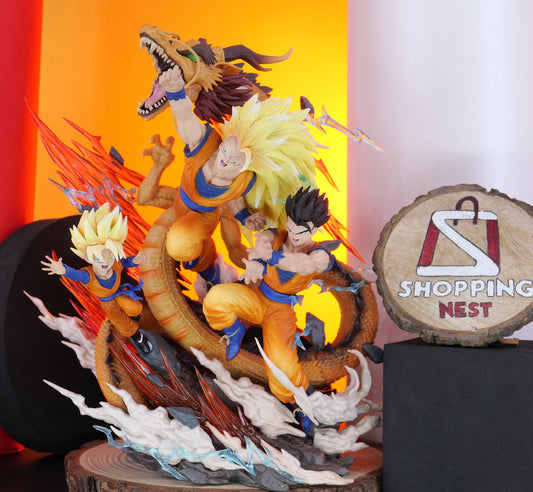 GOKU GOTENKS GOHAN FIGURE FRONT