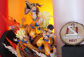 GOKU GOTENKS GOHAN FIGURE closeup  