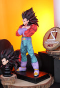 VEGETA 2 FACE FIGURE FOLDED HAND RIGHT SIDE
