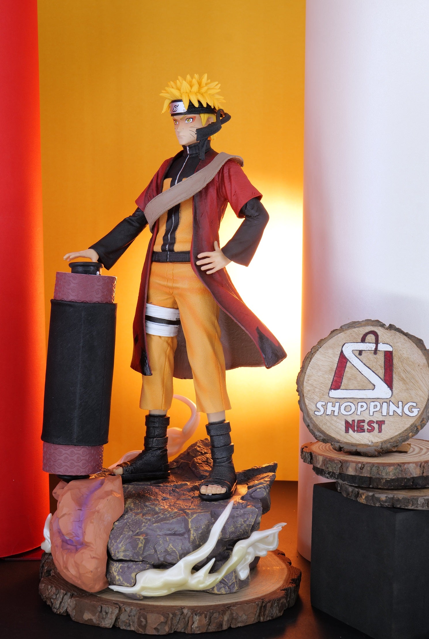 NARUTO TOAD FIGURE LEFT SIDE
