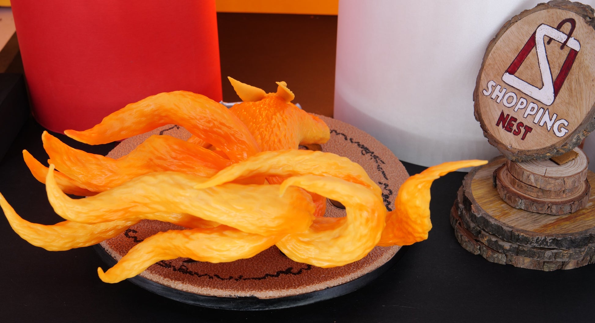 KURAMA FIGURE FRONT TOP SIDE