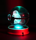 Pokémon Crystal Poké Ball 3D blue colour 