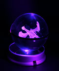 Lugia Crystal Poké Ball 3D with pink light