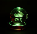  Jolteon Crystal Poké Ball 3D  WITH GREEN LIGHT 