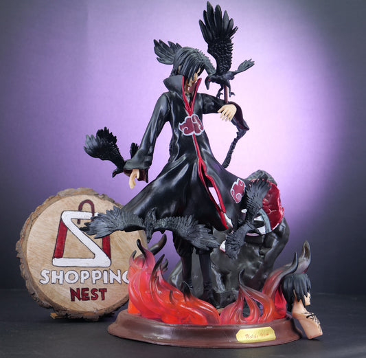 Naruto Shippuden Itachi Uchiha Action Figure (25 cm) |PVC| – Anime Collectible by ShoppingNest