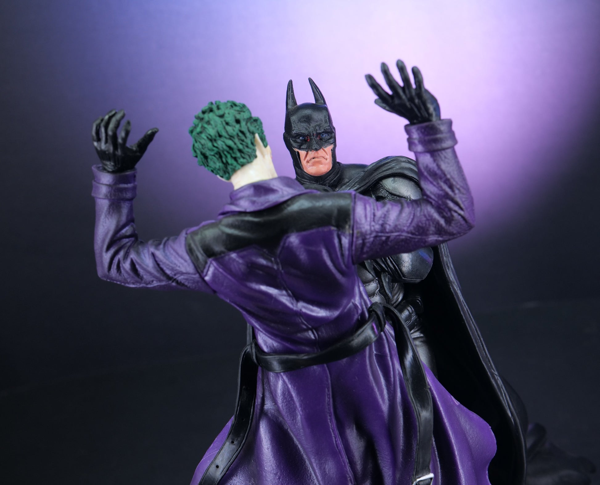 JOKER VS BATMAN BACK SIDE OF JOKER 