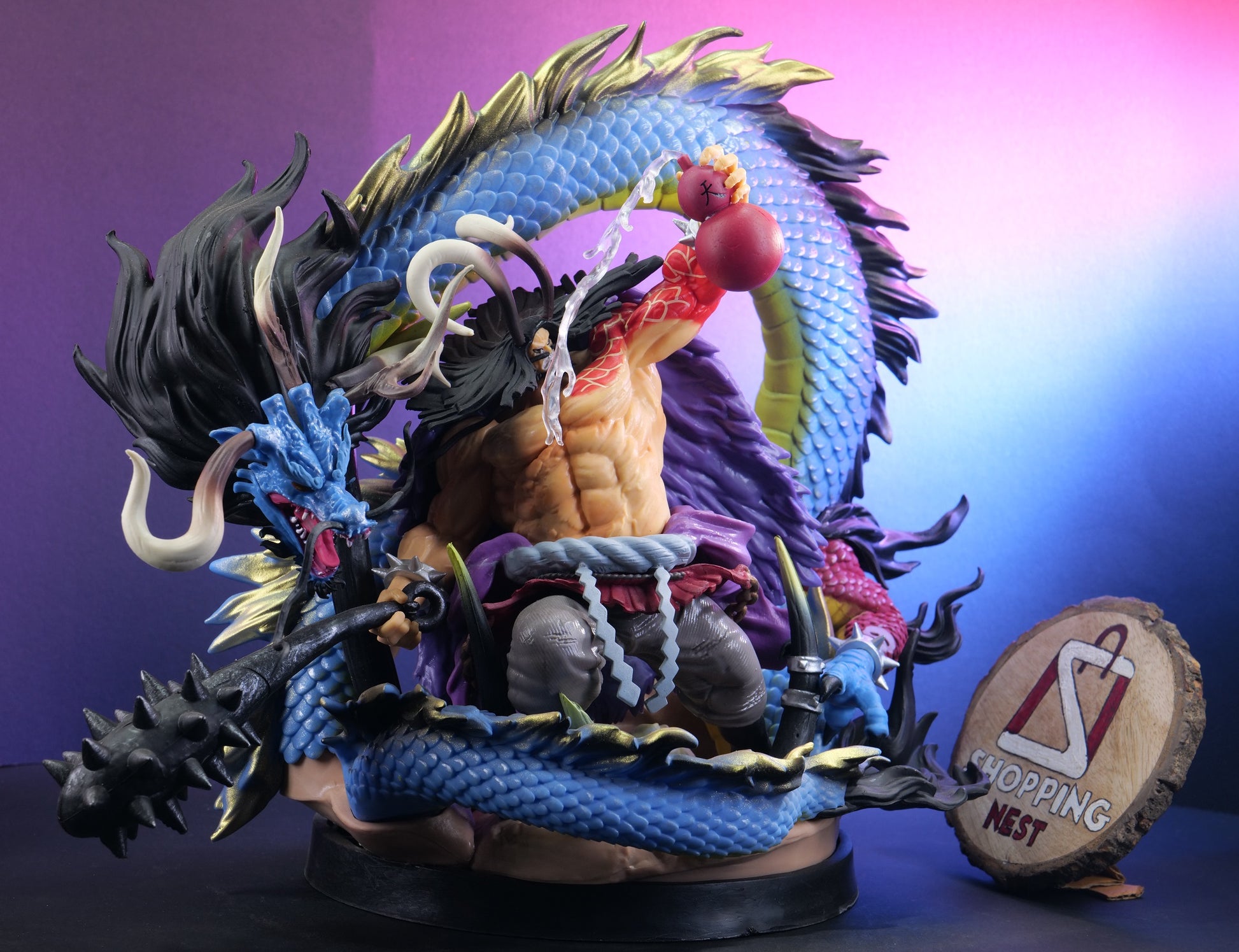 kaido right side image in action mode 