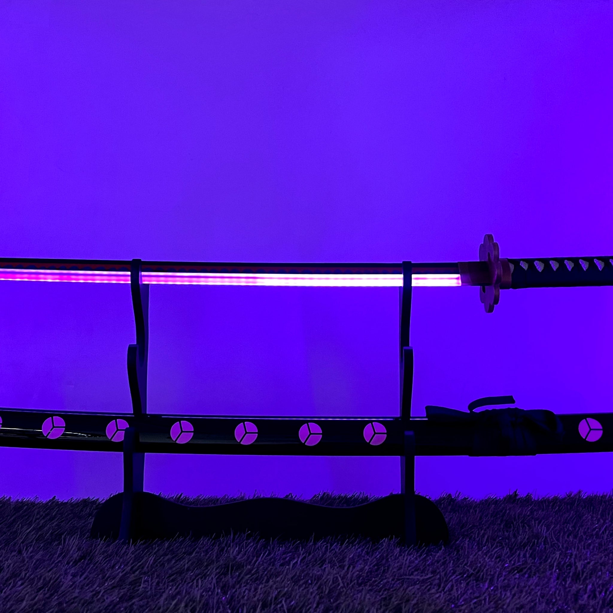 ANIME THEMED LED KATANA | Roronoa Zoro’s Shusui Sword | 108 CM | Full Tang | Preorder Now | Delivery in 7 Days!