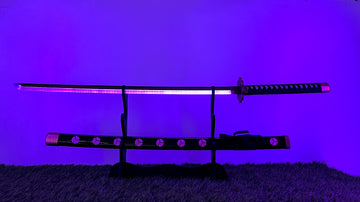 ANIME THEMED LED KATANA | Roronoa Zoro’s Shusui Sword | 108 CM | Full Tang | Preorder Now | Delivery in 7 Days!