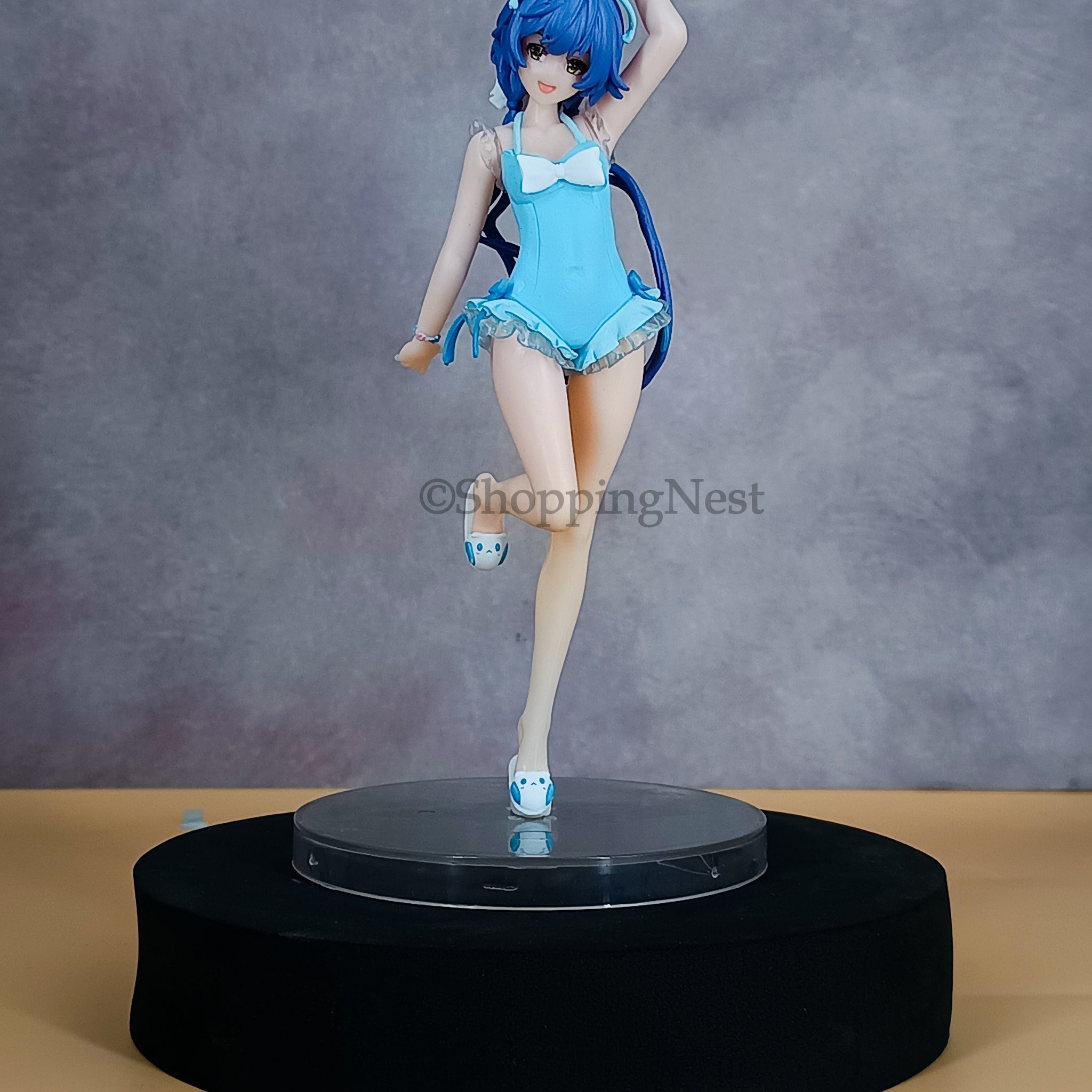Cute Swimsuit Style Luo Tianyi Figure Model Anime Toy Decoration For Desktop Or Collectible