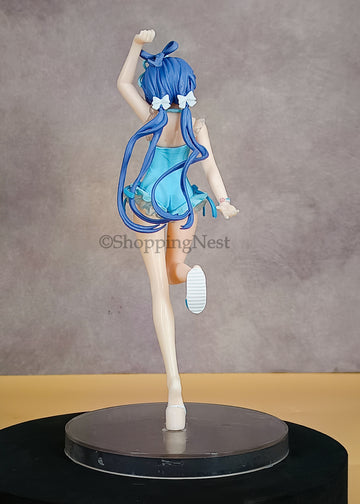 Cute Swimsuit Style Luo Tianyi Figure Model Anime Toy Decoration For Desktop Or Collectible