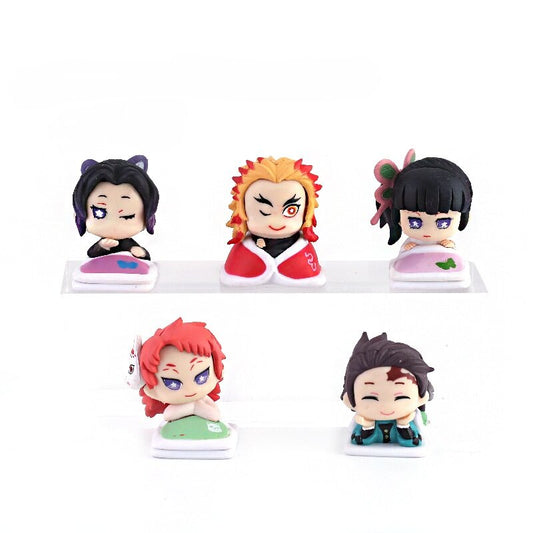 Demon Slayer Sleeping Set of 15 Anime Figures | PVC Collectible Set | Demon Slayer Collectibles by ShoppingNest