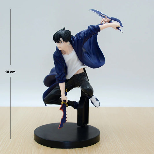 Solo Leveling |PVC| Sung Jin-Woo Action Figure 18 cm Collectible Statue