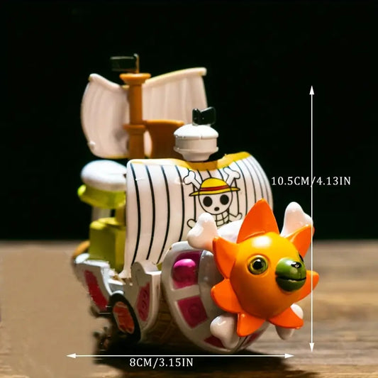 One Piece | Luffy Thousand Sunny Ship Miniature Model | 10 Cm |
