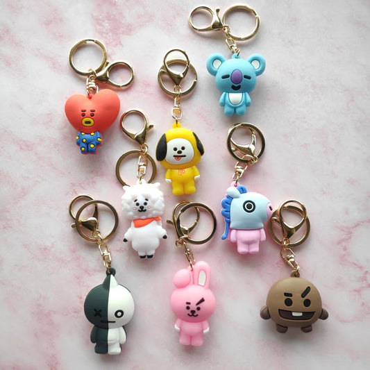BTS Band Cooky | Silicone 3D | Keychain