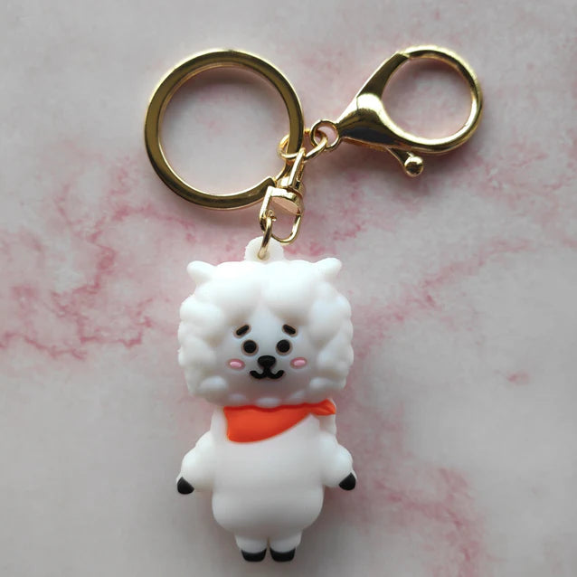 BTS Band RJ | Silicone 3D | Keychain