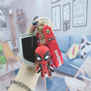 Deadpool Model B | 3D Lanyard Keychain | Silicone