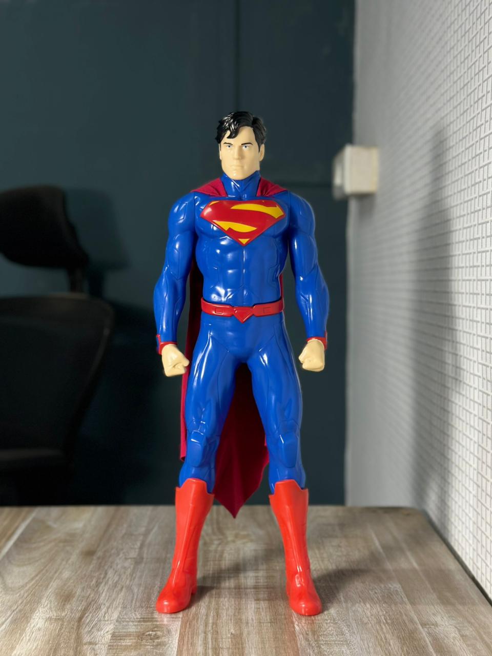 Superman |PVC| Action Figure 50 cm – Plastic Collectible Toy for Kids & Collectors