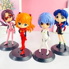 Neon Genesis Evangelion Set Of 4 Action FIgure | 14 CMS |