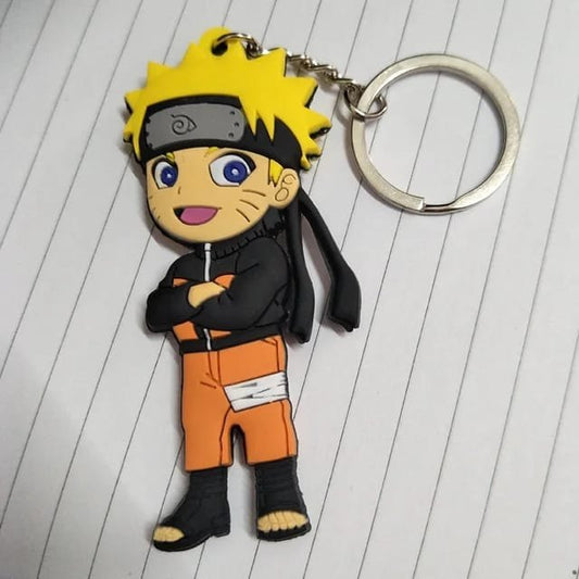 Naruto Model B | Silicone Double Sided | Keychains