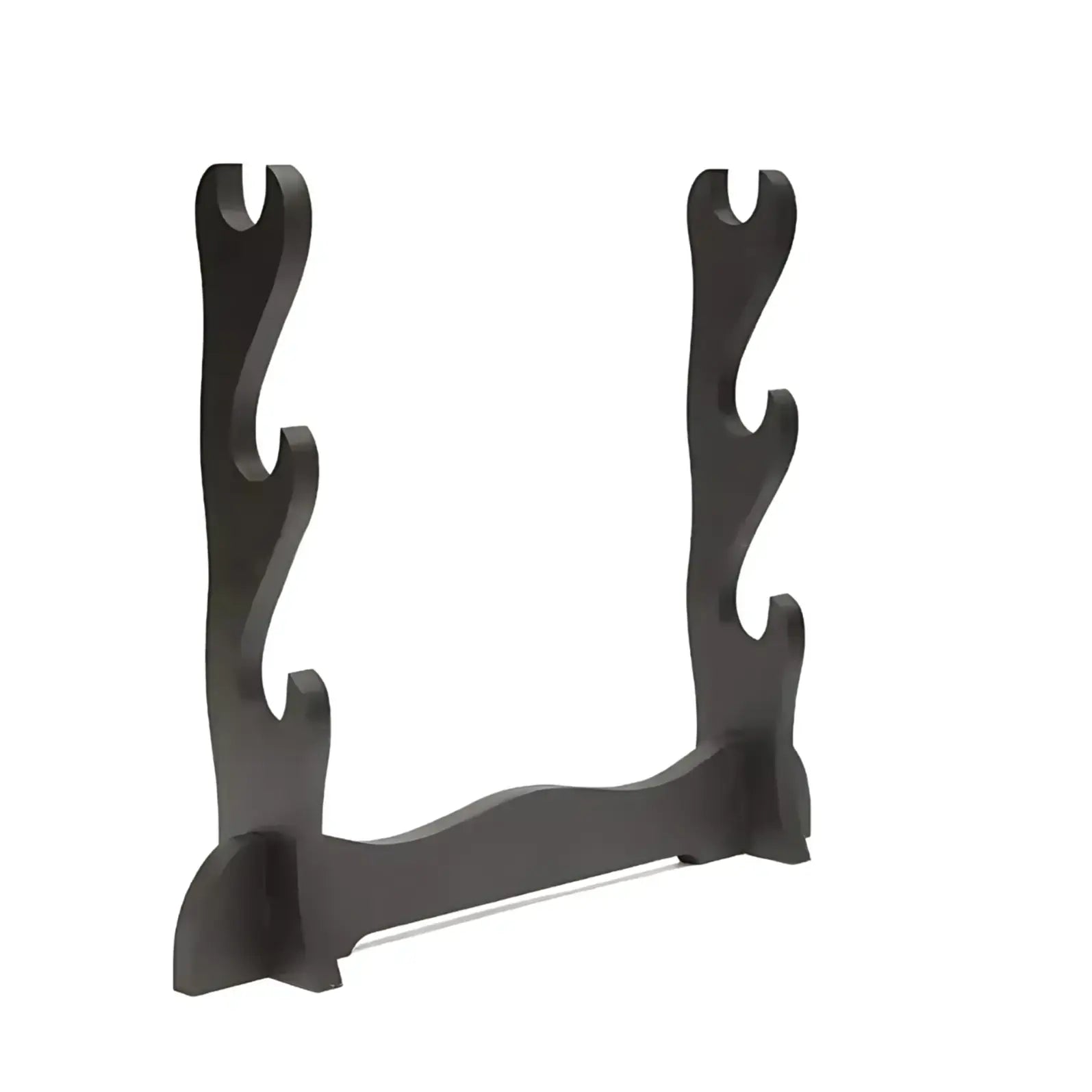 Katana Premium finish wooden Stand 3 layered Black Stand | Deattachable