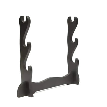 Katana Premium finish wooden Stand 3 layered Black Stand | Deattachable