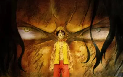 One Piece Luffy Shanks Eyes |700mm x 300mm| Gaming Mouse Pad |