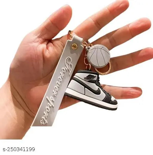 Nike Sneaker GREY | Silicone Lanyard Keychains - Stylish  Durable