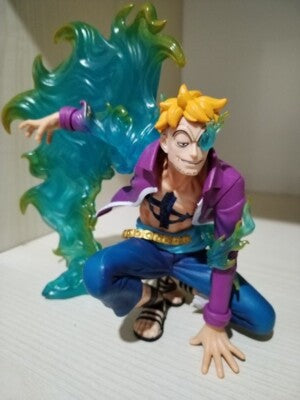 Anime One Piece Marco Sitting Action Figure | 20CM |PVC| Collectible Statue by ShoppingNest