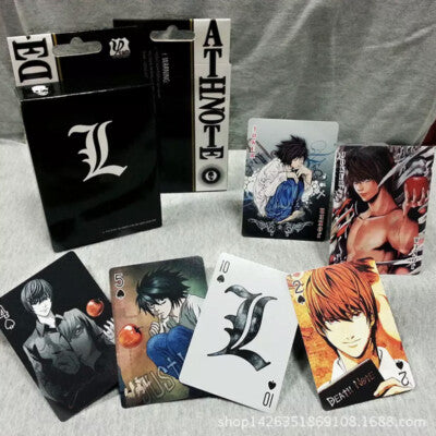 Anime Death Note Playing Cards | Premium Collectible Card Deck | 54 PCS Set | Gift for Anime Fans | by ShoppingNest